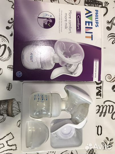 Молокоотсос avent ручной