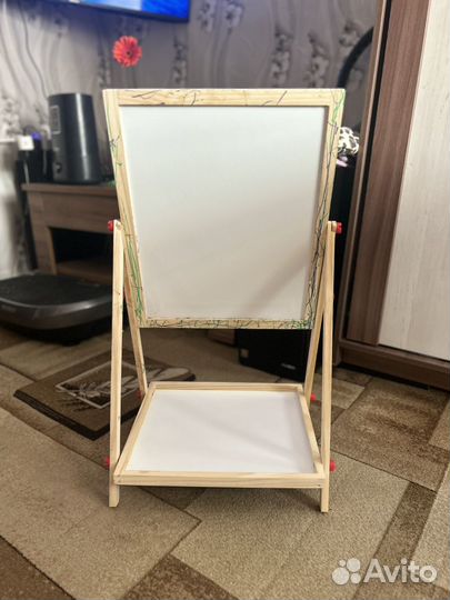 Мольберт детский двухсторонний