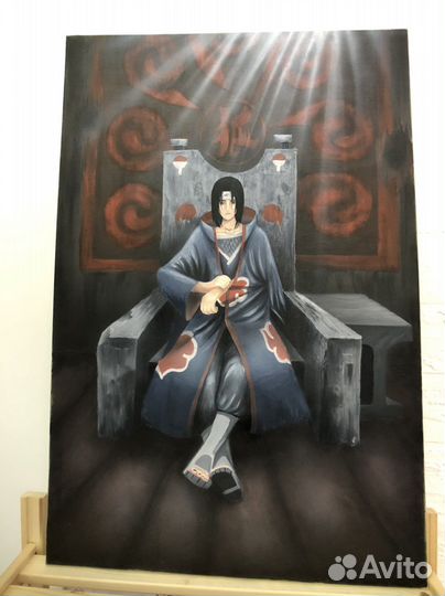 Картина по аниме Наруто, «Итачи Учиха»