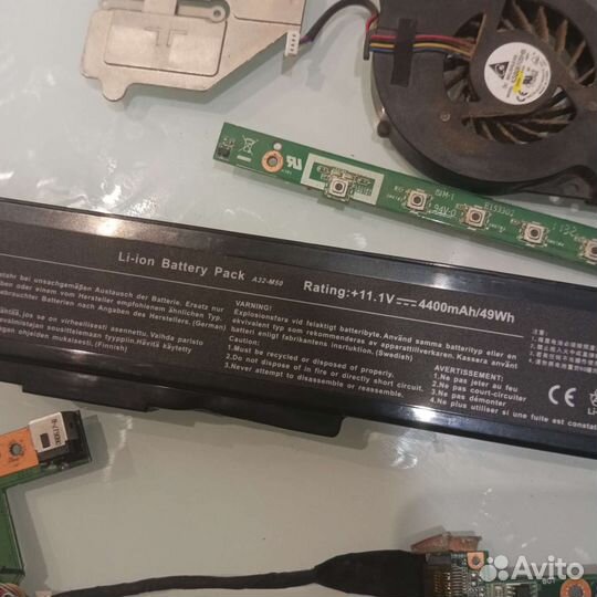 Материнская плата Asus N53SV с процессором i5