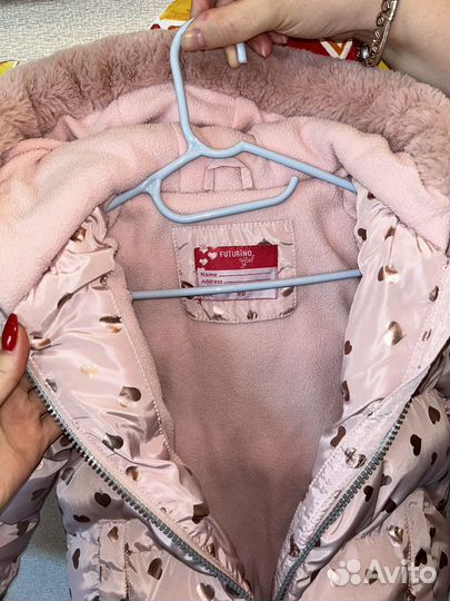 Куртка на девочку 98