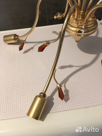 Люстра потолочная бу