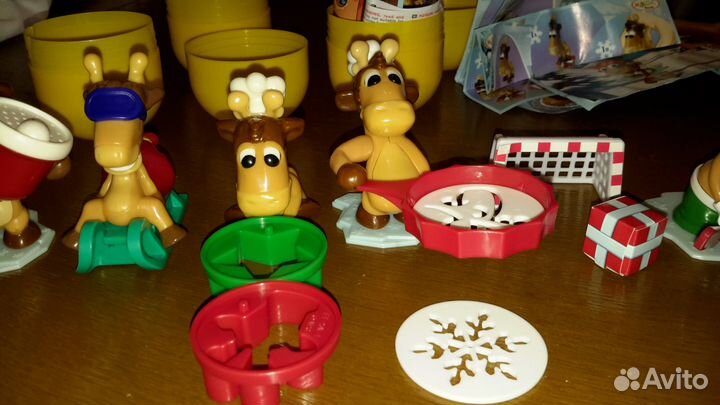 Киндер макси рождественские олени 2013-2014 ретро