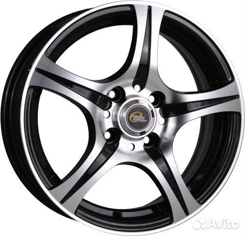 R15 5x100 6J ET40 D57,1 Cross Street Y3159 BKF