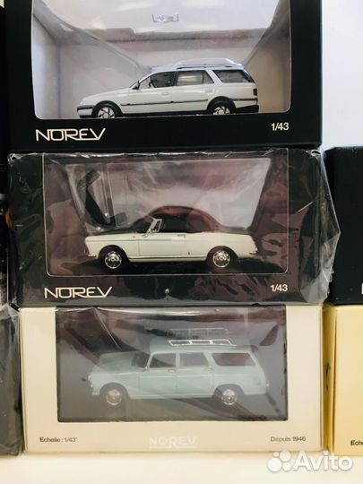 Коллекция Peugeot Norev M 1:43