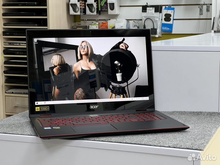 Игровой сенсорный Nitro 5 Core i5-8th GTX1050 4Gb