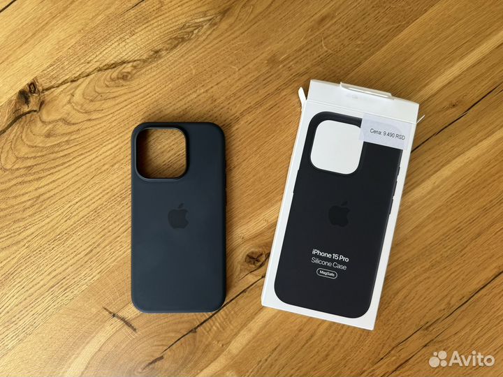 Чехол на iPhone 15 Pro Silicone Case оригинал