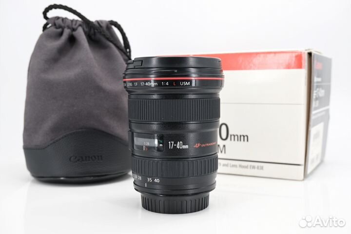 Canon EF 17-40mm f/4L USM отл.сост.,гарантия