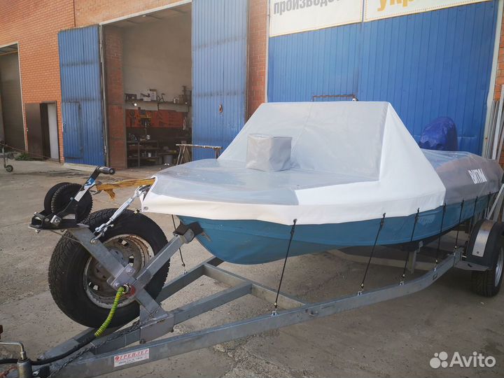 Пошив тентов транспортировочных на лодку, катер