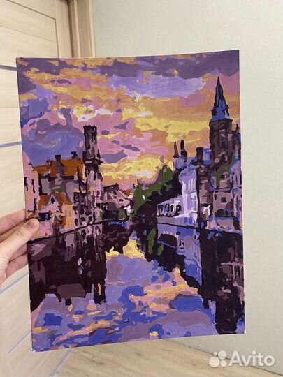 Картина ручная работы акрил