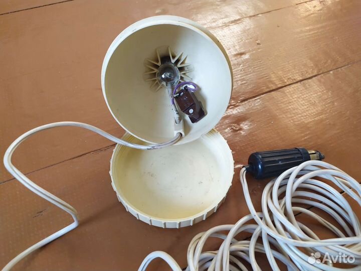 Переносная штатная лампа от Ваз 2101