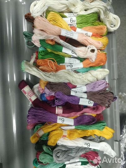 Нитки мулине пакетом