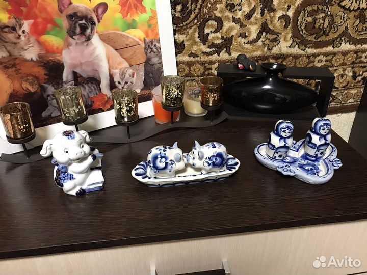 Посуда гжель