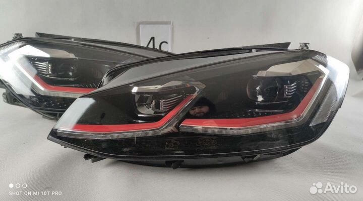 Фары на volkswagen golf 7 5G1 full LED GTI