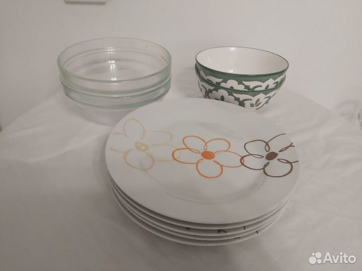 Тарелки, салатники