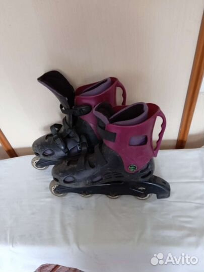 Коньки роликовые