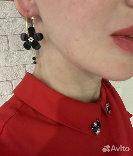 Серьги бижутерия