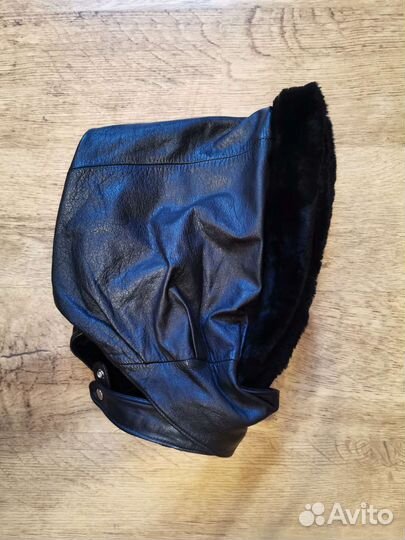 Косынка из натуральной кожи