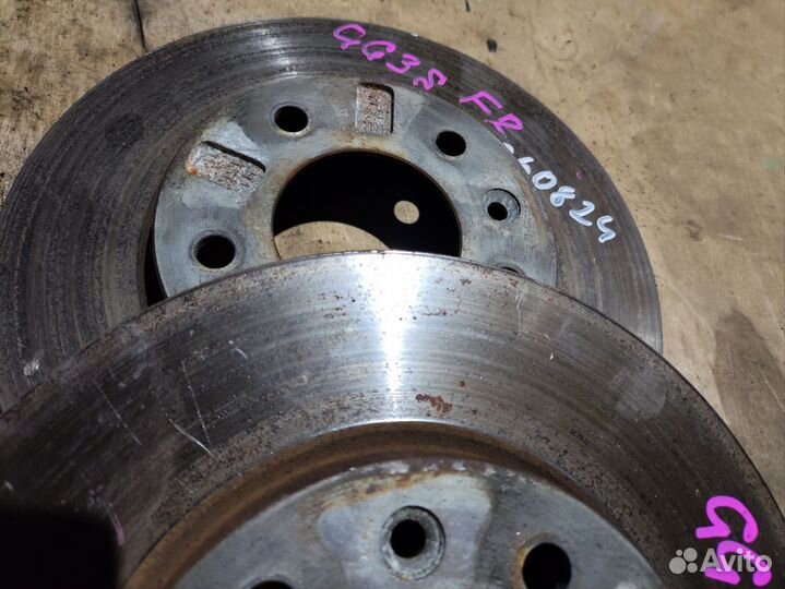 Диски тормозные передние Мазда 6 gg