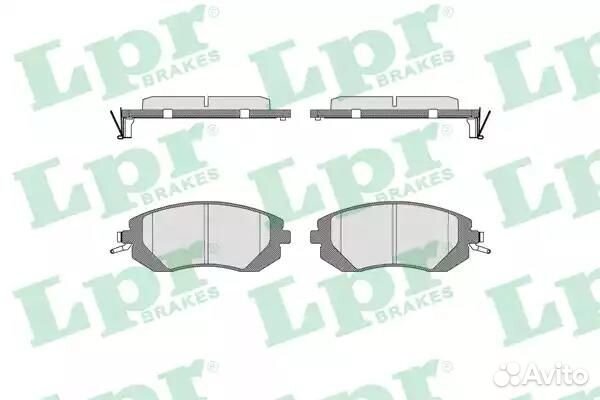 Комплект тормозных колодок