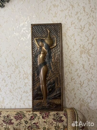 Картина чеканка СССР