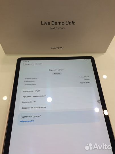 Samsung Galaxy Tab s7+ Demo