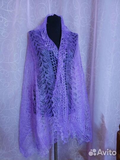 Палантин пуховый, шарф оптом