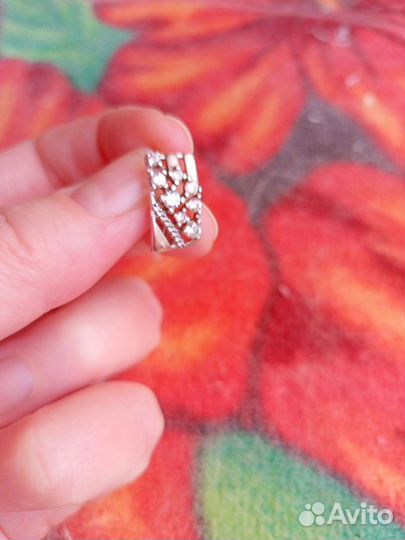 Серьги серебро