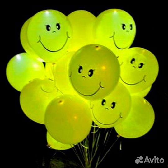 Светящиеся воздушные шарики со светодиодами
