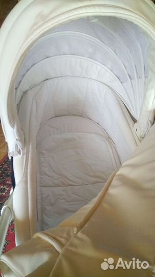 Коляска 2 в 1 эко кожа