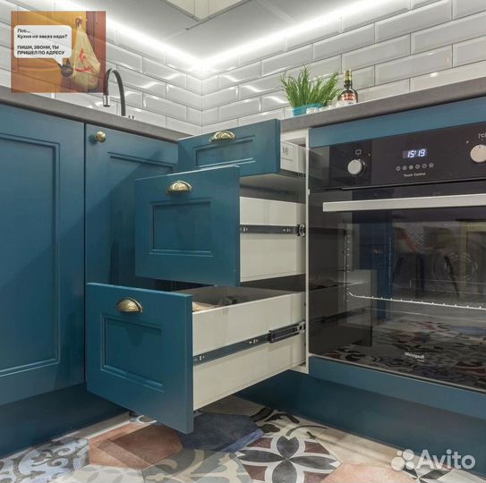 Кухня до потолка от производителя