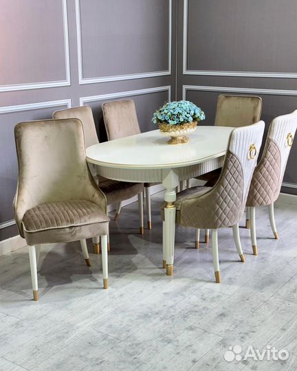 Стол и стулья на кухню на заказ