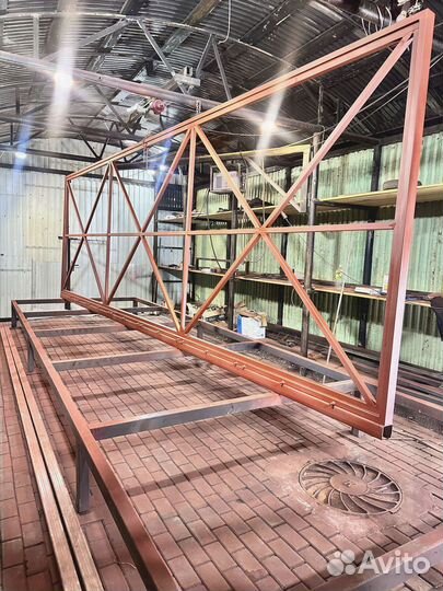 Откатные ворота под ключ с установкой и доставкой