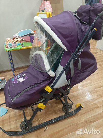 Санки коляска