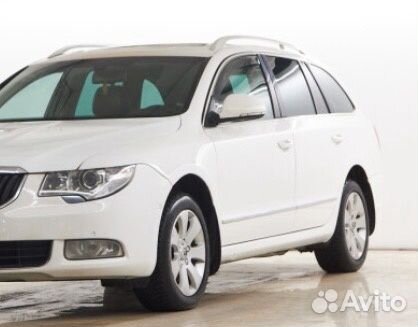 В разборе Skoda Superb 2 2012