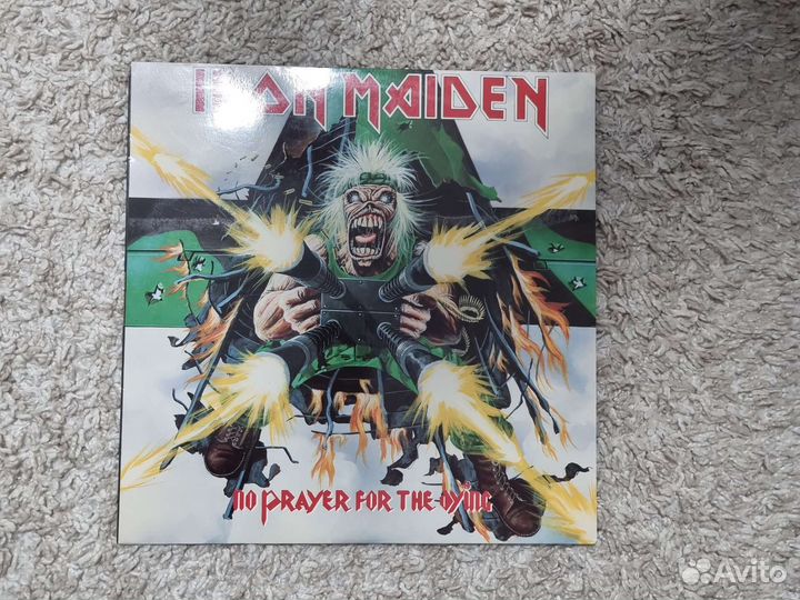 Пластинка iron maiden ‘no prayer for the dying’