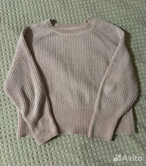 Велюровый свитер sinsay