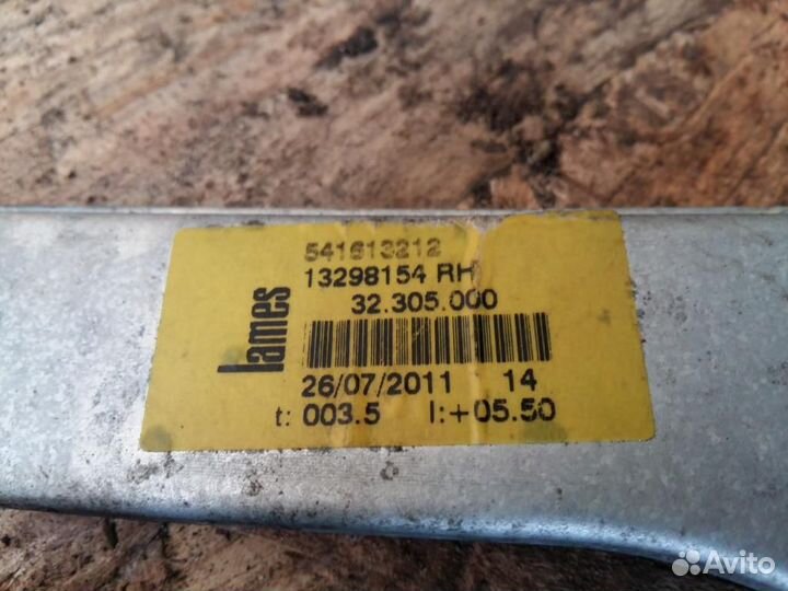 Стеклоподъемник электрический передний правый Ope