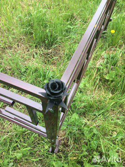 Оградки ритуальные на кладбище