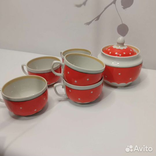 Чайный сервиз / СССР / винтаж