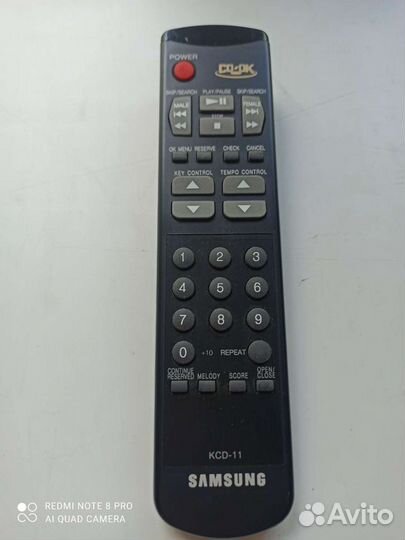 Samsung 111 комплект караоке плеер диск микрофон