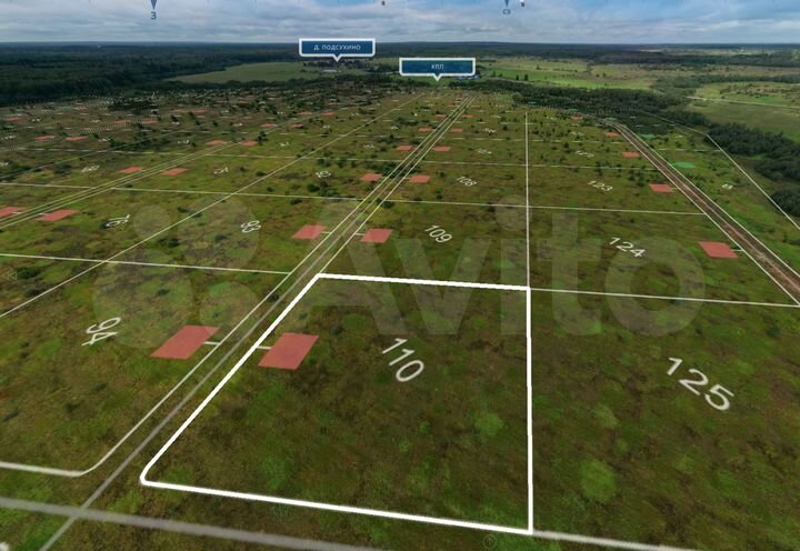 Участок 1,08 га (СНТ, ДНП)