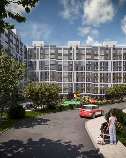 1-к. квартира, 40,2 м², 9/9 эт.