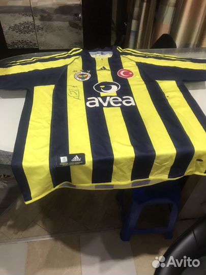 Футболка с автографом Николя Анелька