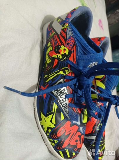 Футбольные бутсы adidas 37 размер
