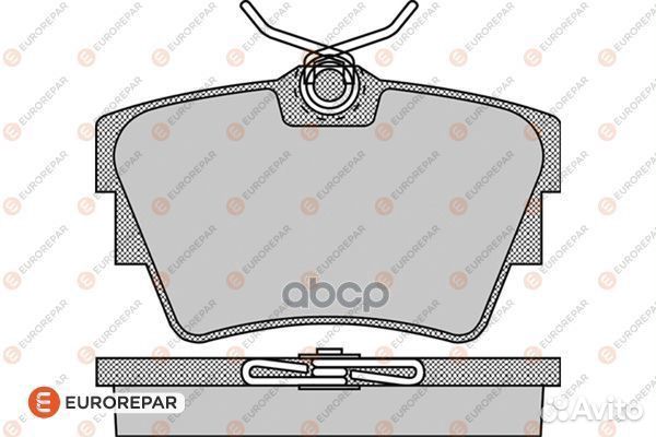 Колодки тормозные Re Renault Trafic