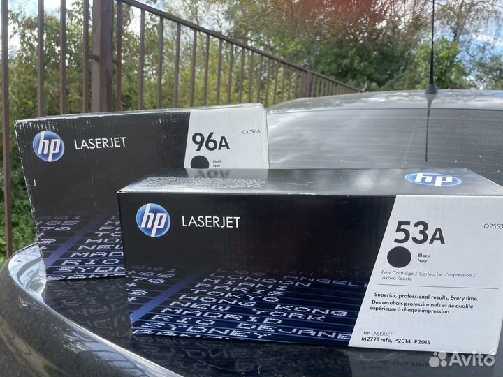 Картридж hp 53А оригинал