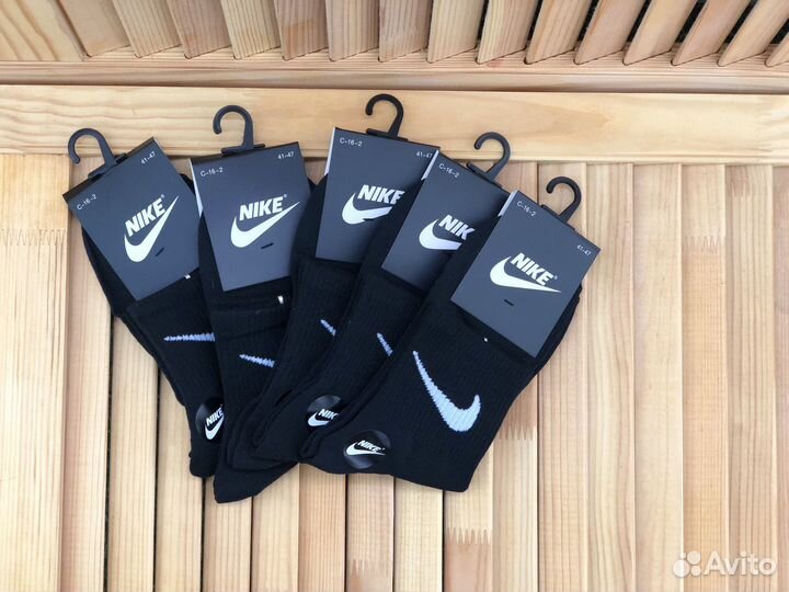 Носки nike черные