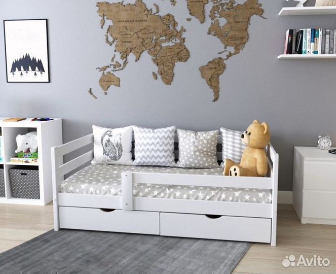 Кровать односпальная детская