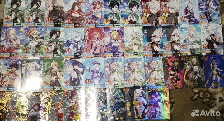 Коллекционные карты genshin impact